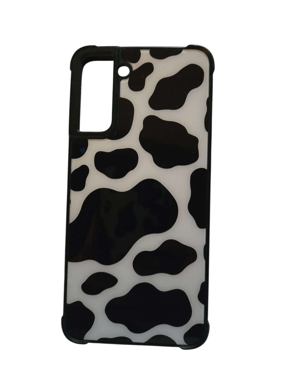 Black & White Cow Print Phone Case - Samsung Galaxy S21 Plus
